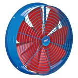 Fansan Fan Market Sanayi Tipi Aksiyel Aspiratör 4.800 M³/h Çap-45 cm