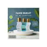 Fanse Otel Temizlik Medikal Malzemeleri Tek Kullanımlık Otel Buklet 10 Adet Şampuan 10 Adet Duş Jeli 10 Adet Saç Kremi S Şişe Set 35 Ml