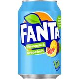 Fanta Ananas & Greyfurt 330 ml Tropikal Lezzet ile Serinletici İçecek Deneyimi - Metal Filtre