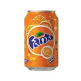 Fanta Portakal Aromalı Gazlı Içecek 330ML (24 Lü Koli)
