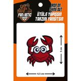 Fantastic 10'lu Paket Ütü Ile Yapışan Dokuma Arma Patch Yama Yengeç Modeli