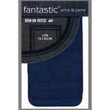 Fantastic 4'lü Paket (Lacivert) Ütü Ile Yapışan Dokuma Arma Patch Giysi & Kıyafetler Için Yama Kolay Uygulama