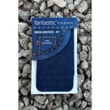 Fantastic 4'lü Paket Ütü ile Yapışan Kot Arma Patch Kot Yaması, Onarım, Diz Dirsek Yama, Denim, Jeans - Koyu Mavi