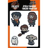 Fantastic 5'li Harry Potter Karakterleri Dokuma Arma Seti - Ütüyle Yapışan Dokuma Patch Set