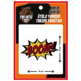 Fantastıc Arma 10'lu Paket Ütü Ile Yapışan Dokuma Arma Patch Yama Boom Modeli