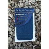 FANTASTIC ARMA 4'lü Paket Ütü Ile Yapışan Kot Arma Patch Kot Yaması, Onarım (Mavi-İndigo) Denim, Jeans