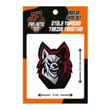 Fantastıc Arma Ütü Ile Yapışan Dokuma Arma Patch, Kurt/wolf