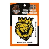 FANTASTIC ARMA Ütü Ile Yapışan Dokuma Arma Sarı Aslan Modeli - Patch - Yama
