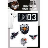 Fantastıc Arma Ütü Ile Yapışan Dokuma Arma/patch Takım, Taraftar Modeli