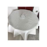 FANTASTIC Muşamba Masa Örtüsü Pvc Yuvarlak 160 cm Çap