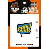 Fantastic Ütü Ile Yapışan Dokuma Arma Polyester 30 °C Yıkamaya Uygun Cool Renk Seçeneği