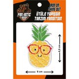 Fantastic Ütü Ile Yapışan Dokuma Peluş, Kolej, Punch, Meyve, Ananas Arma Modeli