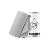 FantastiCLEAN Çok Amaçlı Rulo Mikrofiber Temizlik Bezi 30x30 40 Yapraklı Gri