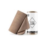 FantastiCLEAN Çok Amaçlı Rulo Mikrofiber Temizlik Bezi 30x30 40 Yapraklı Kahverengi