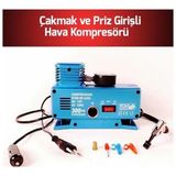Fantastik Store 220 Volt-12 Volt 250 Psi Geniş Uygulama Yelpazesi Kompresör Lastik Hava Şişirme Oto Pompası ( Lisinya )