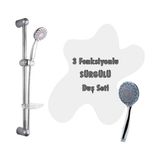 Fantastik Store 3 Fonksiyonlu Sürgülü Duş Seti 5 Parça Özel Set ( Lisinya )
