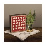 Fantastik Store 34732 Rustik Esinlenmiş Ahşap Kutu Tabelası, 15 x 15 Cm, It Was Always You - 1,5 lt
