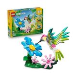 Fantastik Store 3’ü 1 Arada Vahşi Hayvanlar: Renkli Sinek Kuşu 31384 – 8 Yaş ve Üzeri Çocuklar Için Kelebek Veya Balığa Dönüşebilen Yaratıcı Oyuncak Yapım Seti, Dekoratif Hediye Fikri (312 Parça) - Option-1