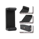 Fantastik Store Akıllı Telefon Tutucu, Tripod Montaj Adaptörü, Klipsli Konnektör Başlığı, Selfie Çubuğu Başlığı, Seyahat Mini Tripod - Ahşap