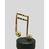 Fantastik Store Altın Nota Temalı Müzik Kutusu Müzikli Hediyelik Yeni Nesil - Lisinya