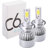 Fantastik Store C6 9006 LED Xenon Ampul Şimşek Etkili Beyaz 3800 Lumen
