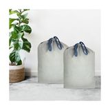 Fantastik Store Çamaşır Torbası, Seyahat Organizer, Kirli Çamaşır Torbası,valiz Içi Organizer, Çamaşır Sepeti, Saklama Çantası (Gri) - 0,25 gr