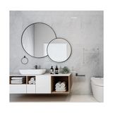 Fantastik Store Canarm Lyla Mbk Modern Doku Tutucu - Mat Siyah Alüminyum Tuvalet Kağıdı Tutacağı, 16,5 cm G x 5,4 cm Y, Çağdaş Banyolar Için Şık Duvara Monte Tasarım - Option-1