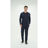 Fantastik Store D's Damat 01005 Uzun Kol Pijama Takımı - Lacivert