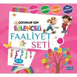 Fantastik Store Eğlenceli Faaliyet Seti - Pembe Kitap - 4+ Yaş