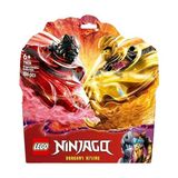 Fantastik Store Ejderha Spinjitzu Savaş Paketi 71826-6 Yaş ve Üzeri Çocuklar Için 2 Minifigürü Içeren Yaratıcı Oyuncak Yapım Seti, Doğum Günü Hediyesi (186 Parça) - Option-1