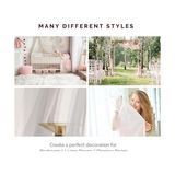 Fantastik Store Elegant Comfort 139,7 x 548,6 cm Düz Perde Şeffaf Vual Eşarp, Beyaz - Option-1 - 00-Siyah - Beyaz