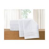 Fantastik Store Elegant Comfort 1500 Iplik Sayısı Işlemeli Mısır Kalitesi Lüks Ipeksi Yumuşak Kırışıklık ve Solmaya Dayanıklı 2 Parça Yastık Kılıfı, Kral, Beyaz - 00-Siyah - Beyaz - Option-1