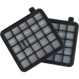 Fantastik Store Elektrikli Süpürge Hepa Filtre - Siyah Plastik - 2 Adet - Arçelik S7524 Kare - Modelleri Ile Uyumnlu Ürünler Açıklamada - Option-1
