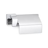 Fantastik Store F1 Model Lüx Krom Kapaklı Tuvalet Kağıdı Askısı, Montajlı Metal Wc Kağıtlık, Parlak Krom Banyo Aksesuarı, Duvara Vidalı Tuvalet Kağıtlığı, 5 Yıl Garantili - Option-1