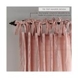 Fantastik Store Fashions Korena Perde Katlamalı Kadife, Rustik Tarz, Oturma Odası Veya Yatak Odası Için, 127,8 x 244,9 Cm, Allık, 1 Perde - Option-1 - 00-Siyah - Beyaz