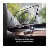 Fantastik Store Fenomen Araç Tutucu Süper Ağır Metal 3m Taban Bantı Kutuda Yedek Taban Bantı ve 2 Adet Yedek Metal Halka 360 Derece Tam Tur Dönebilir Katlanabilir Masa Gibi Yüzeylere De Uygun Telefon Tutucu ve Stand - Option-1