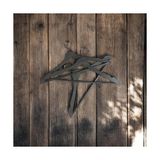 Fantastik Store Genel Rustik Tarz Siyah Metal Duvar Askısı, 3'lü Set, Mat Siyah Üçgen Tasarım, Giysi ve Aksesuar Asma Için, 25X15X5 Cm, Montaj Kılavuzu ve Vidalar Dahil - 0,25 gr