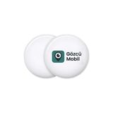 Fantastik Store Gözcü Mobil Ios Android Uyumlu Airtag 10/30 Ay Batarya Ömrü Anlık Geçmişe Dönük Konum Gps Araç Motor Çocuk Akıllı Takip Cihazı (Mini) - Ahşap