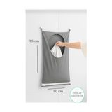 Fantastik Store Kapı Arkası Kirli Çamaşır Torbası 75X50 cm – Duvara Asılabilir Oyuncak ve Çamaşır Düzenleyici, Fermuarlı Alt Boşaltma - 0,25 gr