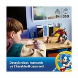 Fantastik Store Knuckles Egg Crusher Robotu 77005 – 8 Yaş ve Üzeri Çocuklar Için Aksiyon Dolu Sonic Macerası, Interaktif Yaratıcı Oyuncak Yapım Seti ve Koleksiyonluk Model Eğlencesi (350 Parça) - Option-1