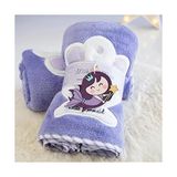 Fantastik Store Milk Moo Soft Cuddles Bebek Battaniye Küçük Deniz Kızı (Lila) - 0 Siyah - --