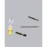 Fantastik Store Neon Lambalı Elektrik Kontrol Kalemi Nikel Kaplama 110-220V - Lisinya