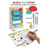Fantastik Store Oluklu Yazı Kitabı (Anetil) / Uçan Sihirli Kalem ve Kalem Tutucu Hediyeli