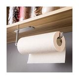 Fantastik Store Paslanmaz Çelik Kağıt Rulo Havlu Askılığı/havluluk - Kendinden Yapışkanlı - Model: Berlin - Inox - Option-1