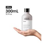 Fantastik Store Professionnel Paris Serie Expert Silver Çok Açık Sarı, Gri ve Beyaz Saçlar Için Renk Dengeleyici Mavi Şampuan 300ML - Option-1