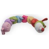 Fantastik Store Rengarenk Peluş Tırtıl Yastık 75 cm Kaliteli