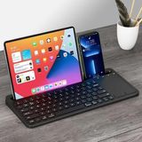 Fantastik Store Şarjlı Bluetooth Touchpad Klavye Dual Bağlantı Galaxy Tab S9 Fe Uyumlu Hızlı ve Kolay Kablosuz Bağlantı Tablet ve Telefon ile Kullan Türkçe Q Klavye ZR731 - Option-1