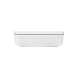 Fantastik Store & Save Vakumlu Yemek Taşıma Kabı, L Düz, Plastik, Beyaz-Akdeniz Mavisi - Option-1