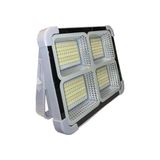 Fantastik Store Seyyar Solar LED Projektör Gri Renk Cata 200W Güneş Enerjili Portatif LED Işık Taşınabilir Sokak Aydınlatması IP66 - Option-1