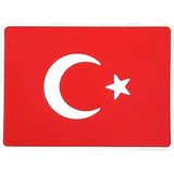 Fantastik Store Türk Bayraklı Torpido Üstü Kaydırmaz Ped Telefon Tutucu